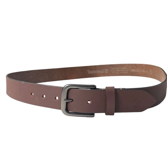 Timberland Mens Leather Belt Size 40 - Picture 1 of 7